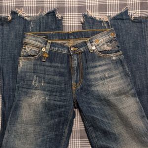 New r13 flare jeans 33 inseam
